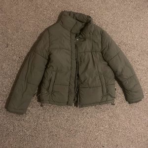 Cotton on Green Puffer Jacket